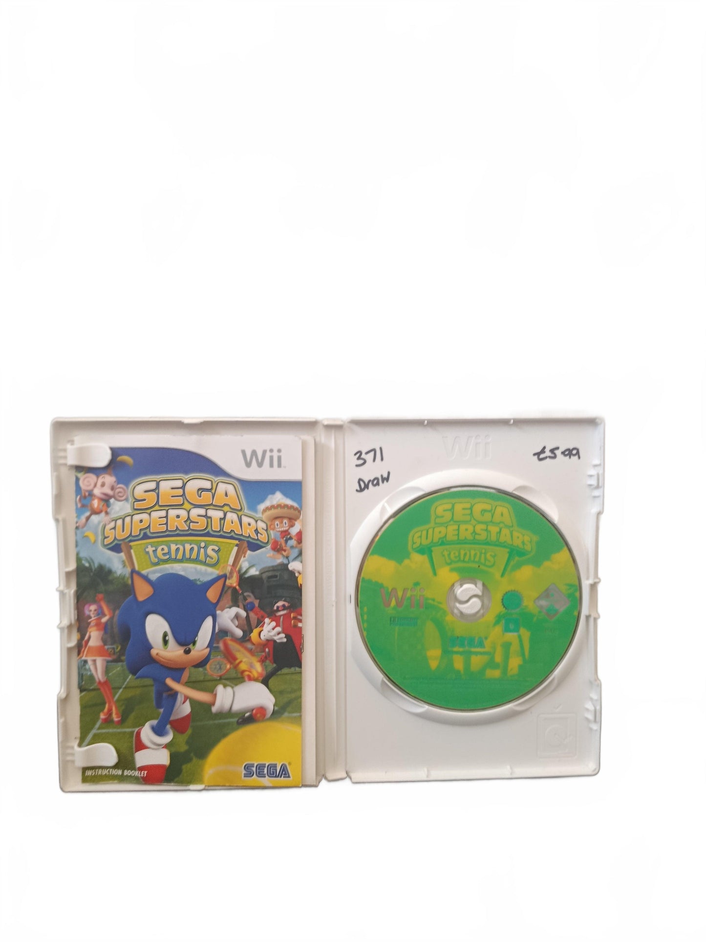 Sonic Sega Superstar Tennis Nintendo Wii Version UK  jouable en français