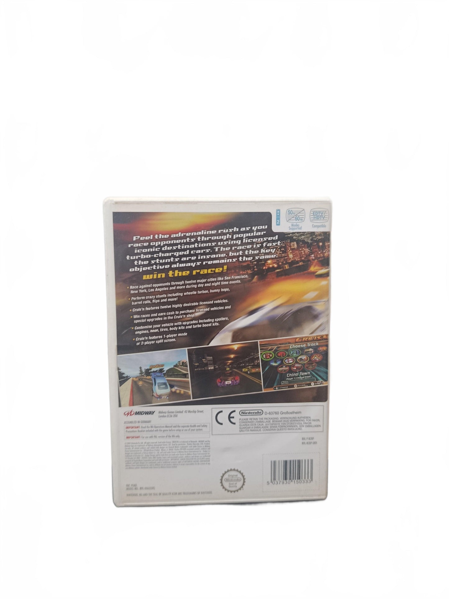 Cruis'n Nintendo Wii Version UK  jouable en français