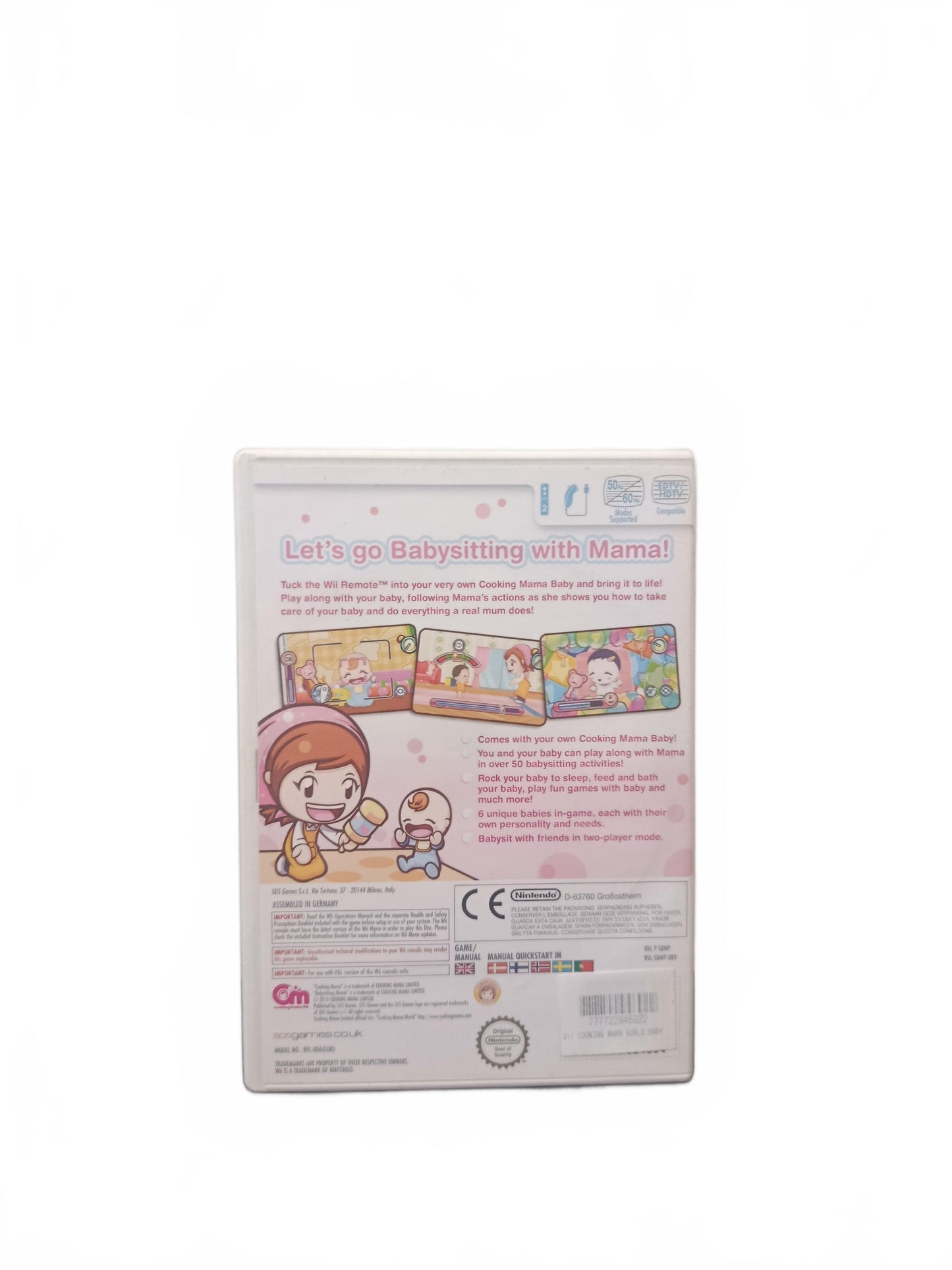 Babysitting Mania Nintendo Wii Version UK  jouable en français