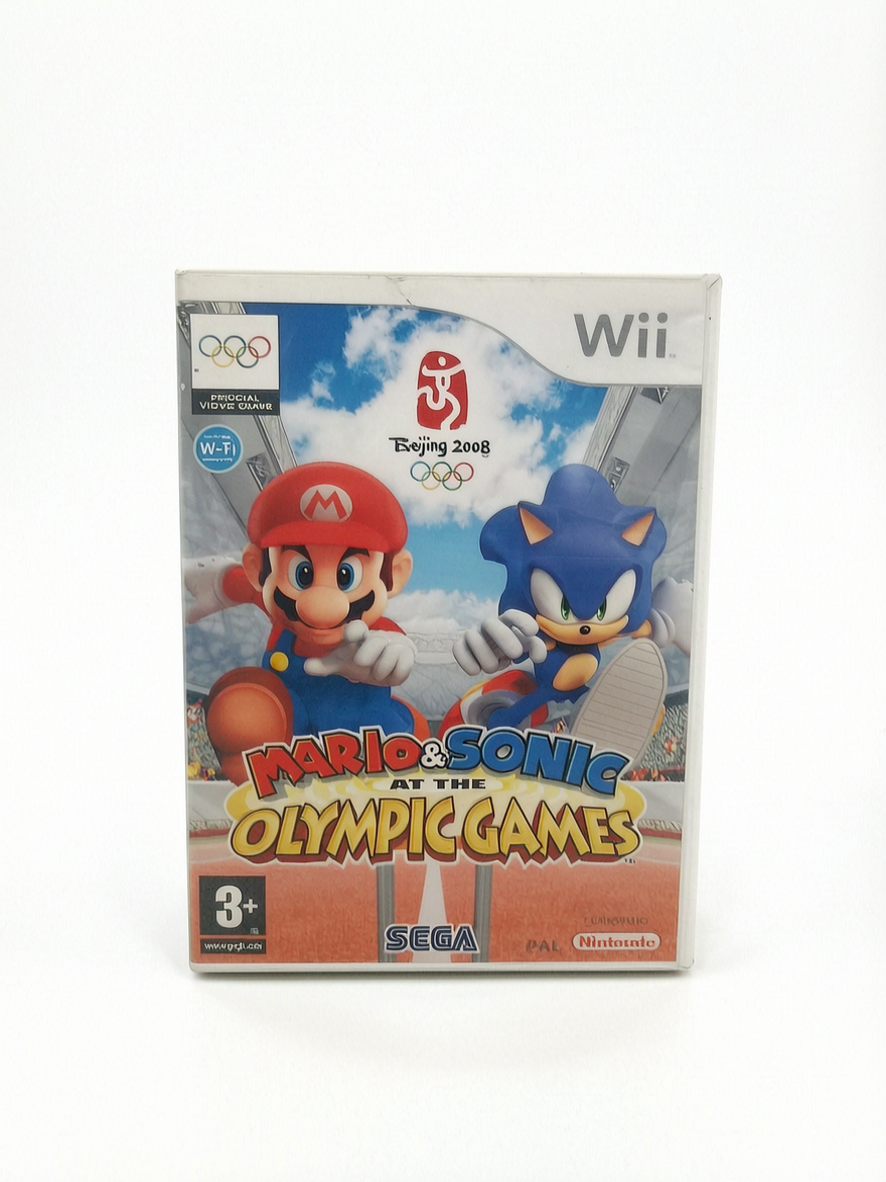 Mario Sonic Olympic Games Nintendo Wii Version UK Jouable en Français