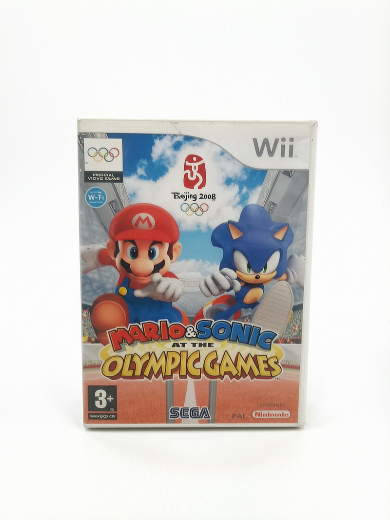Mario Sonic Olympic Games Nintendo Wii Version UK Jouable en Français