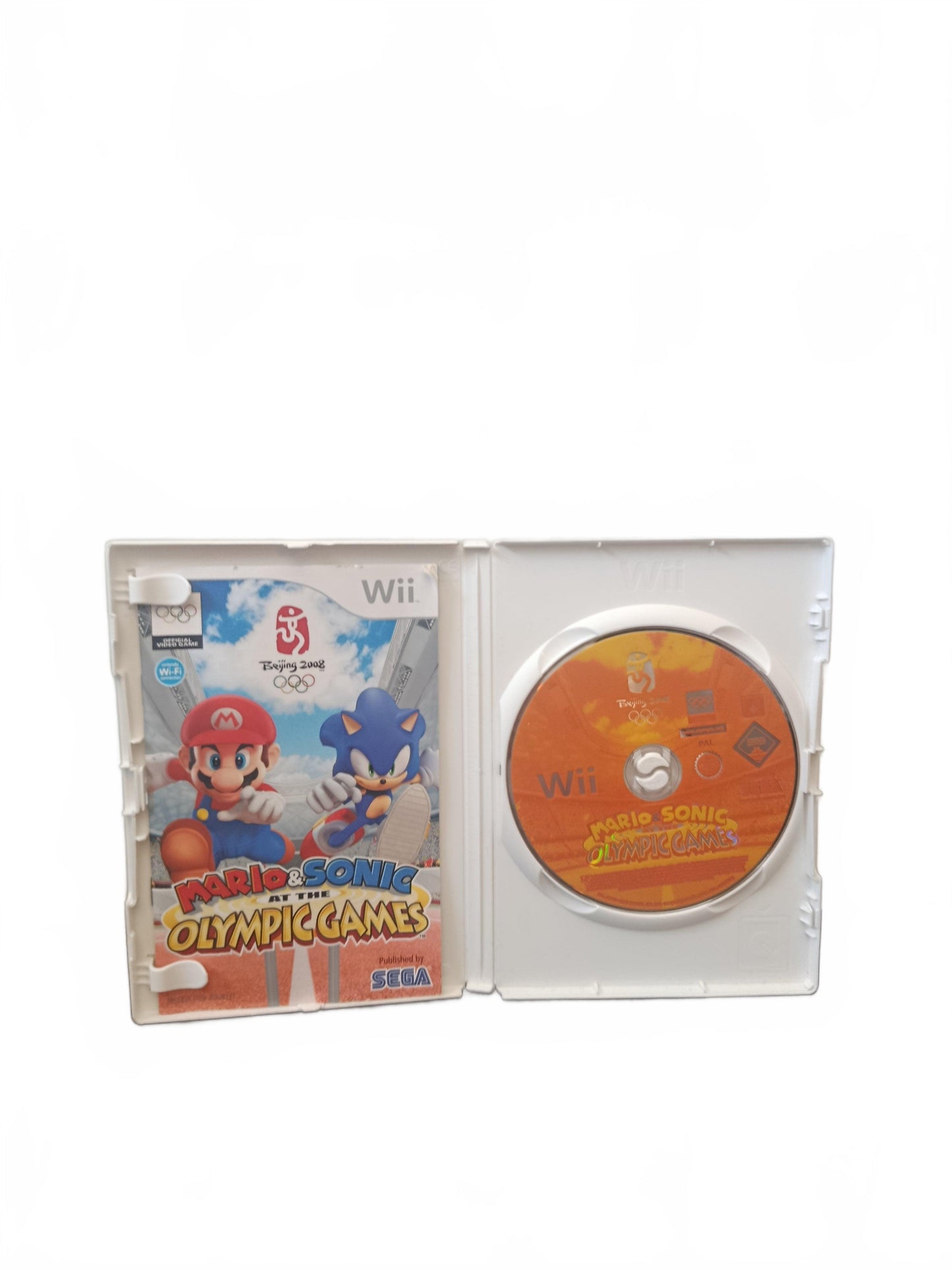 Mario Sonic Olympic Games Nintendo Wii Version UK Jouable en Français