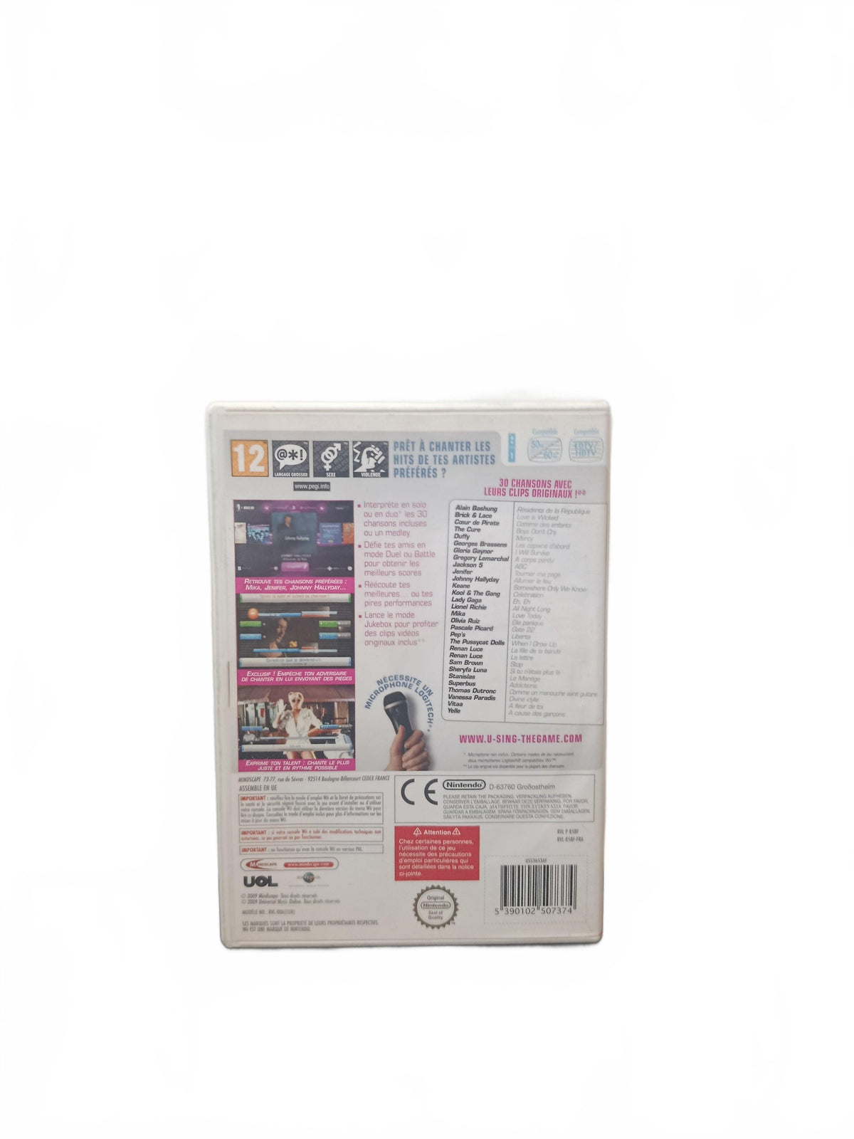 We Sing Nintendo Wii Version FRA