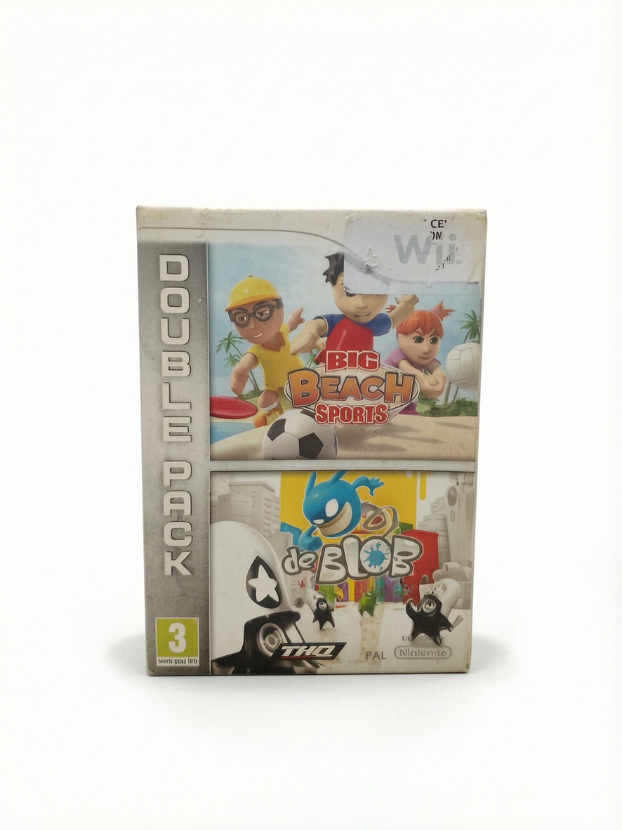 Blob & Big Beach Sports Nintendo Wii Version FRA Complet
