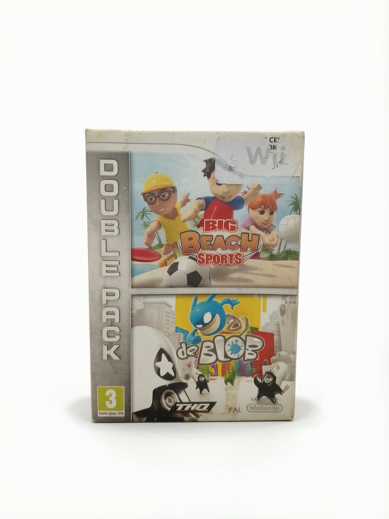 Blob & Big Beach Sports Nintendo Wii Version FRA Complet