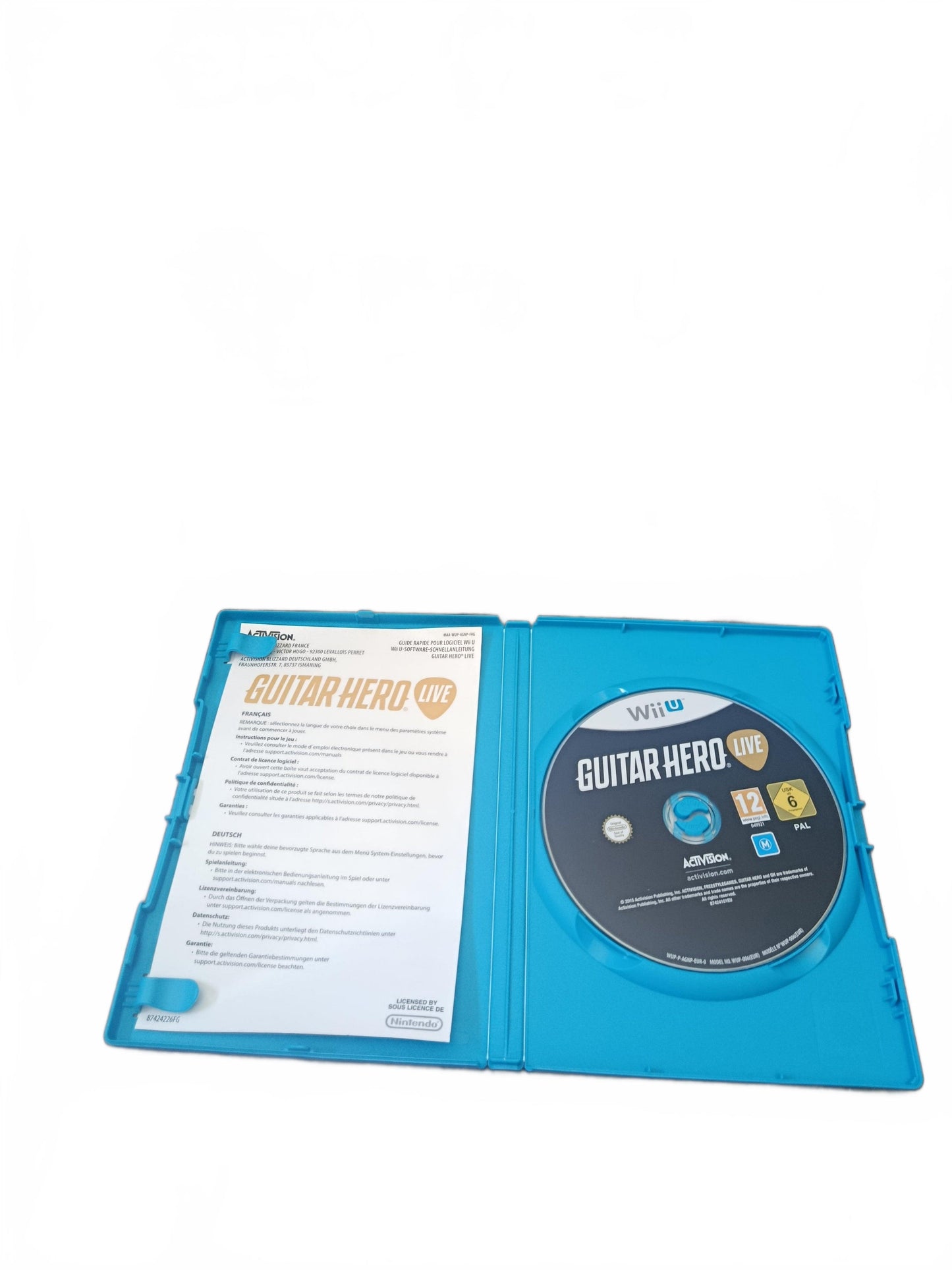 Guitar Hero Live Nintendo Wii U Complet en boite