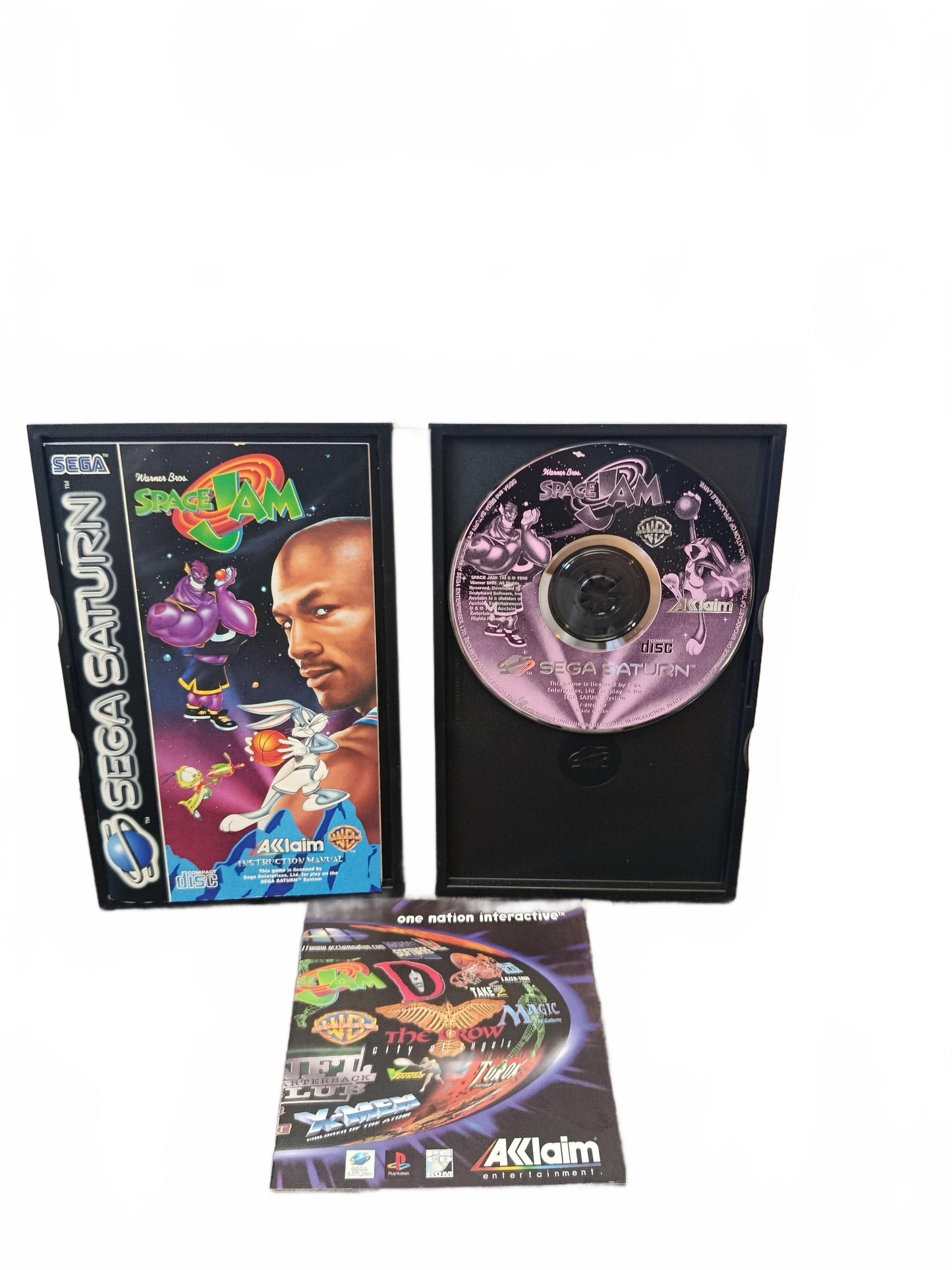 Space Jam Sega Saturn Complet Version FRA
