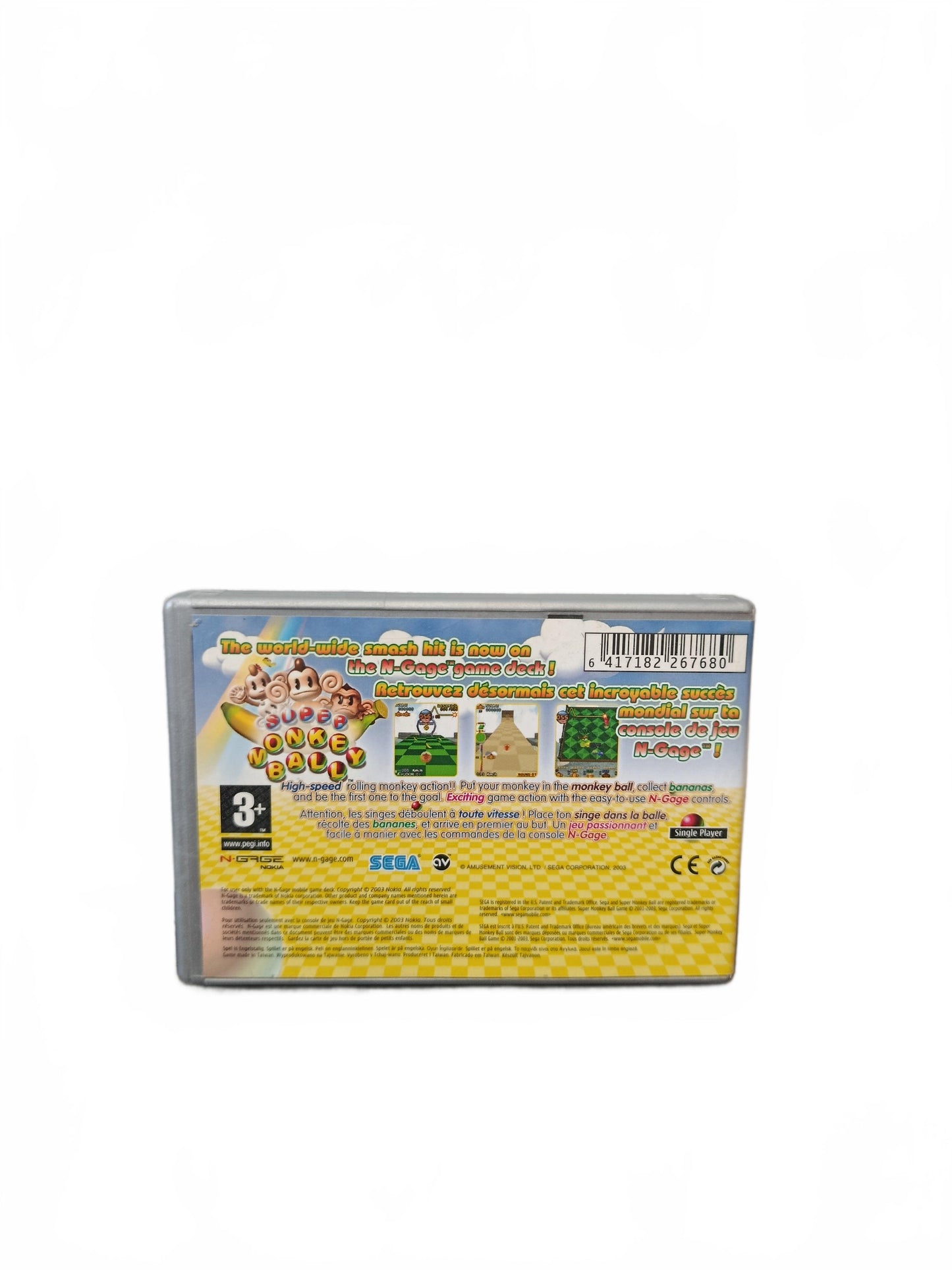 N-Gage Super Monkey Ball Sega Complet FRA