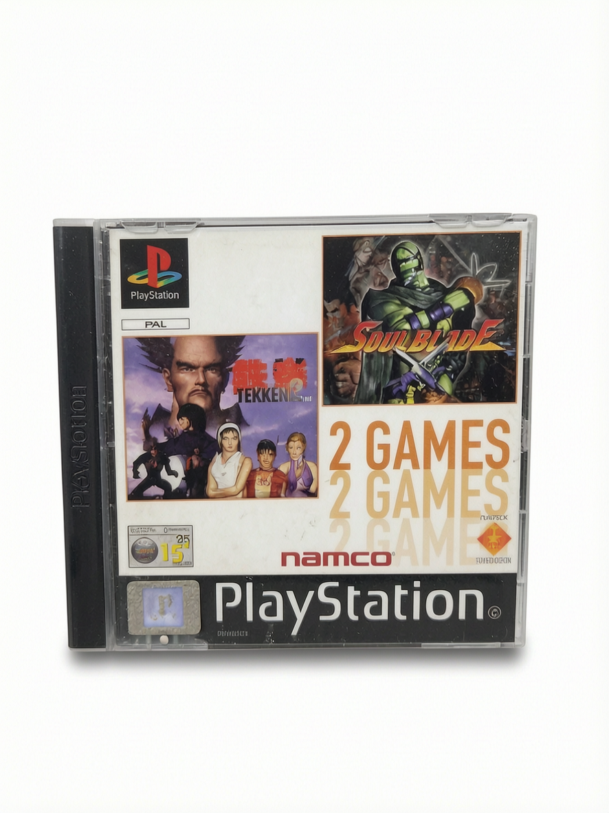 Tekken 2 & Soulblade Playstation 1 (PS1) Version Uk 1CD seul