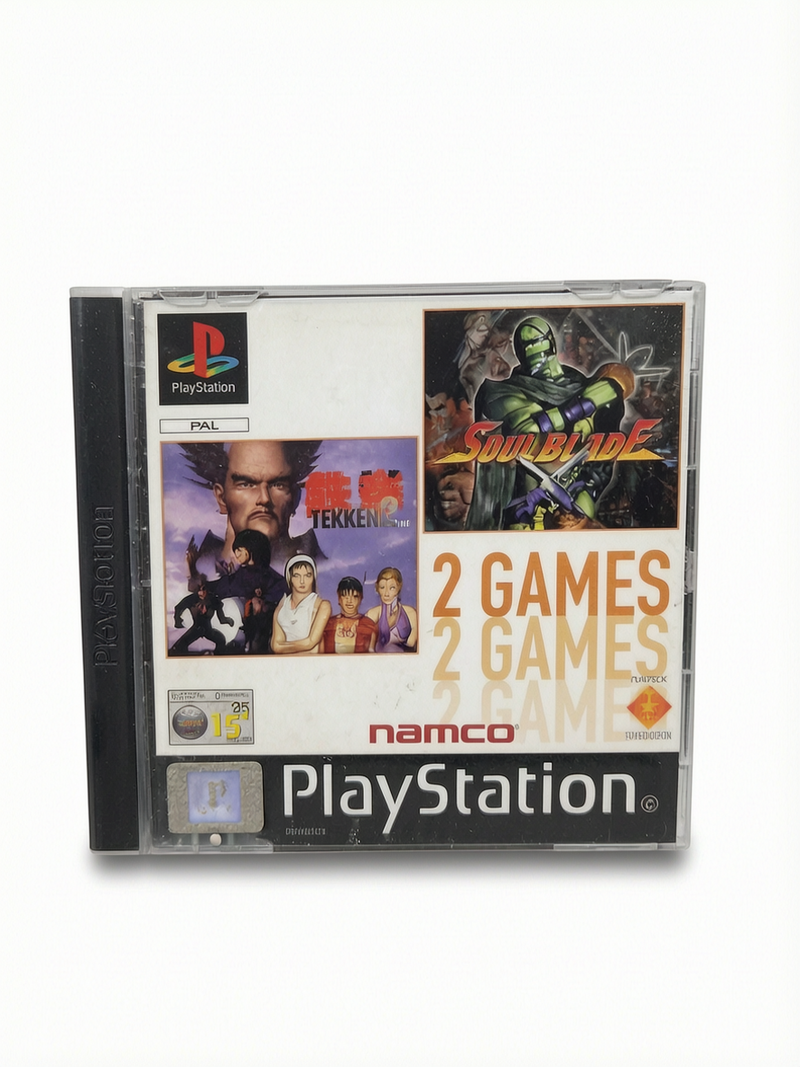 Tekken 2 & Soulblade Playstation 1 (PS1) Version Uk 1CD seul