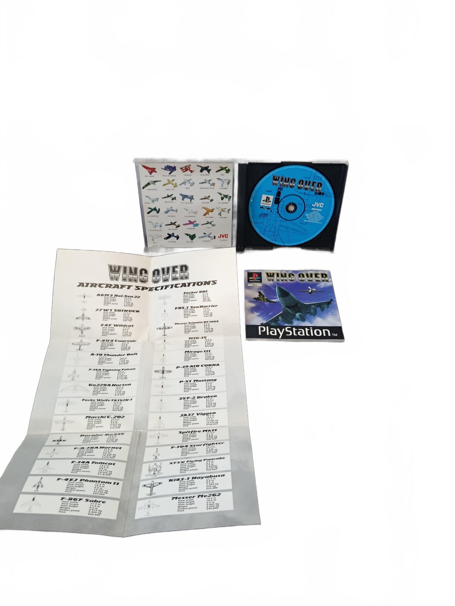 Wing Over Playstation 1 (PS1) Complet FRA