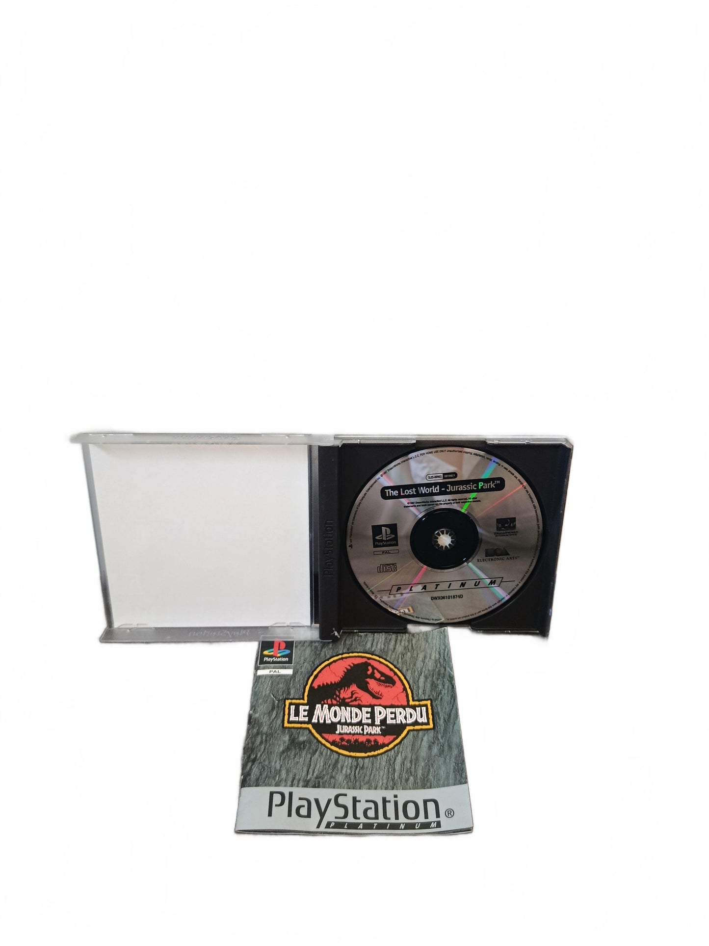 Le Monde Perdu Jurrassic Park Playstation 1 (PS1) Version Platinum