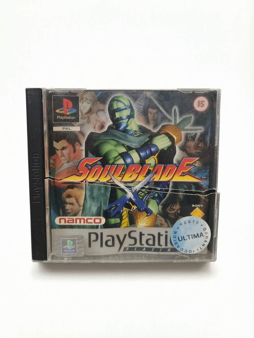 Soul Blade Playstation 1 (PS1) Version Platinum Seconde Vie