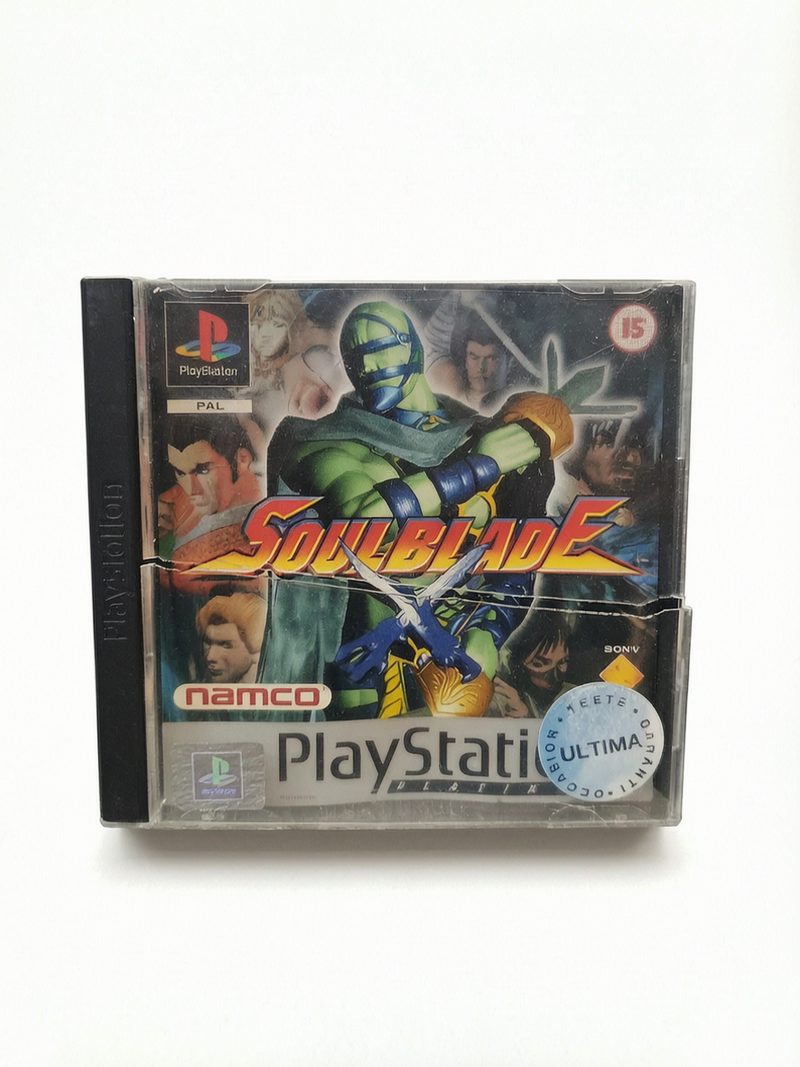 Soul Blade Playstation 1 (PS1) Version Platinum Seconde Vie