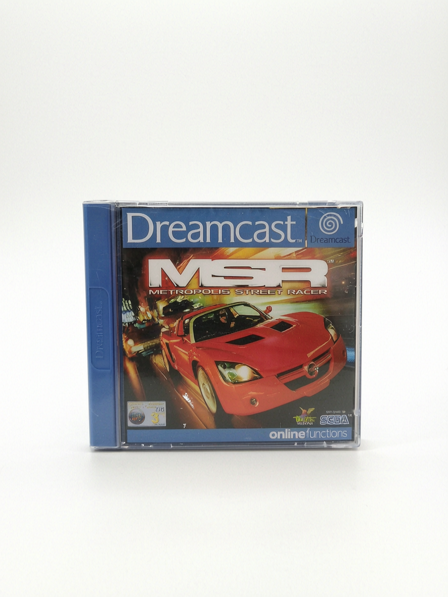 Metropolis Street Racer Dreamcast Neuf sous blister Version FRA