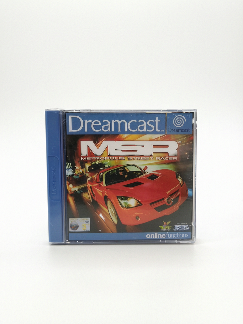 Metropolis Street Racer Dreamcast Neuf sous blister Version FRA