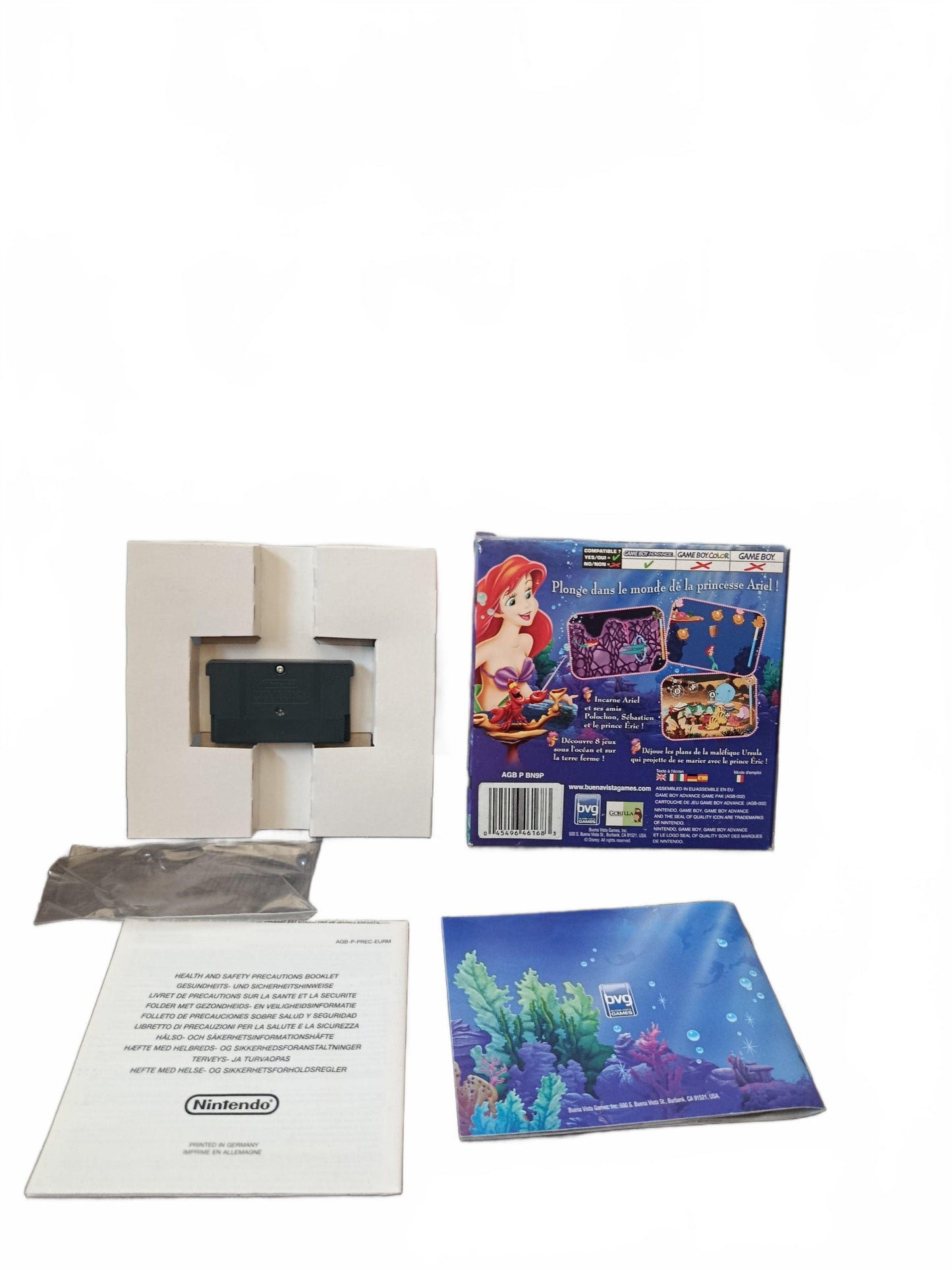 Disney La Petite Sirene Game Boy Advance (GBA) Complet