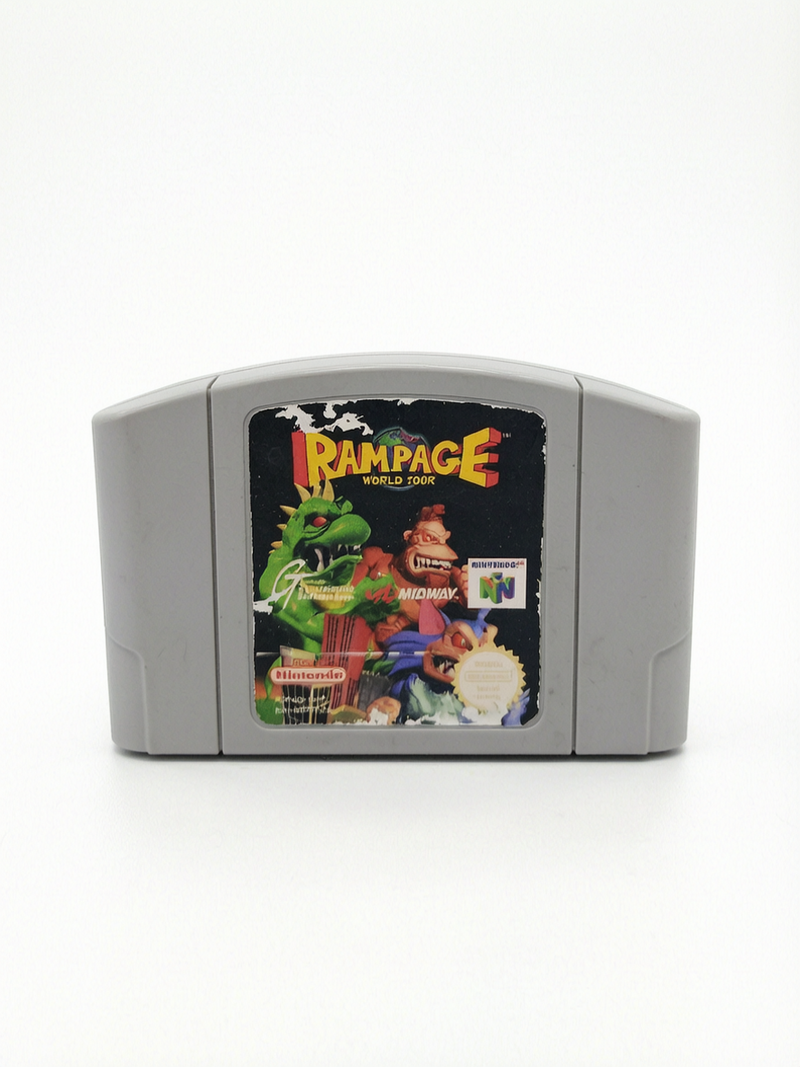 Rampage World Tour Nintendo 64 (N64) Seconde Vie Etiquette non officielle
