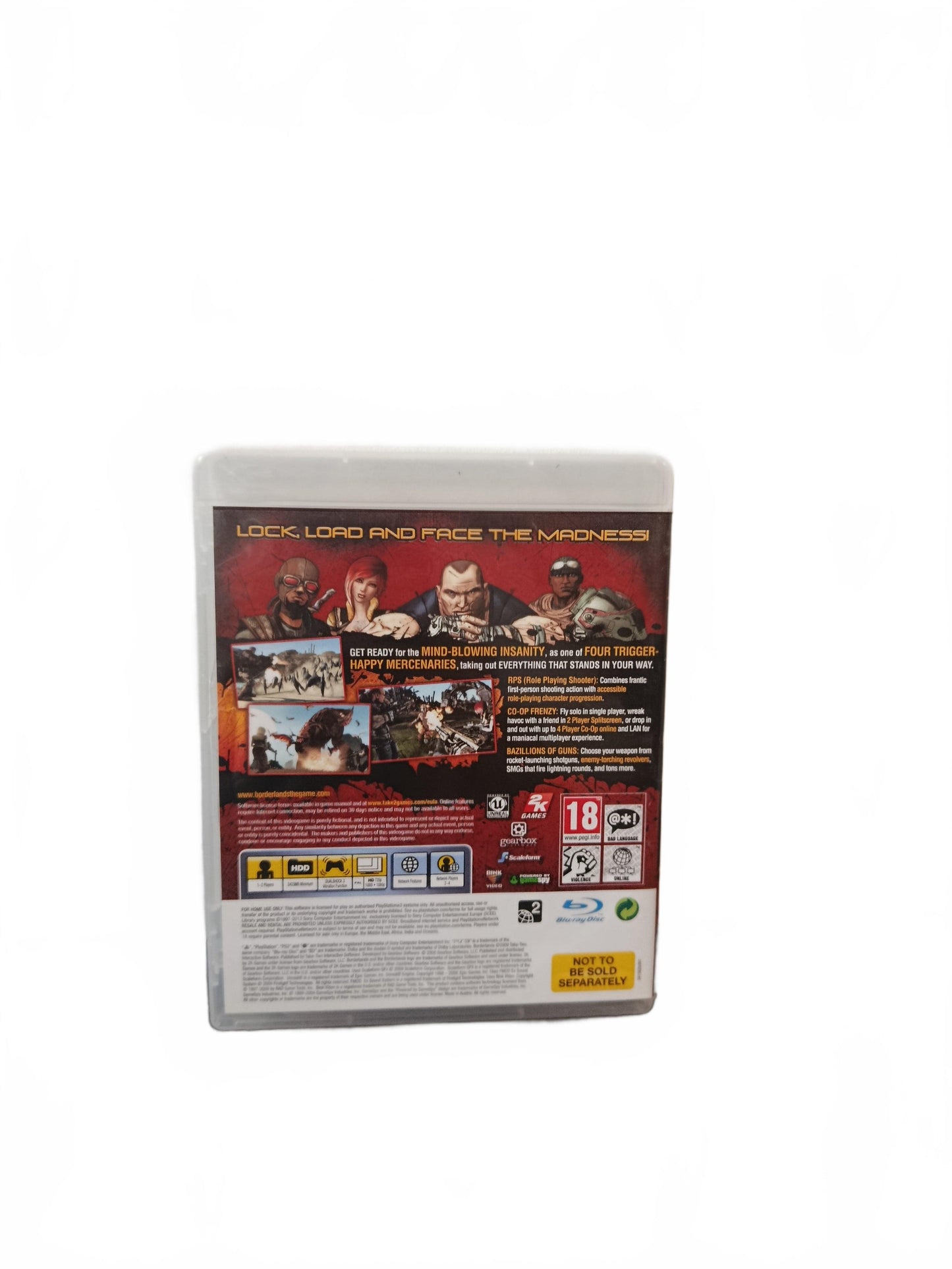 Borderlands PS3 PlayStation 3 Complet Version UK Jouable en Français