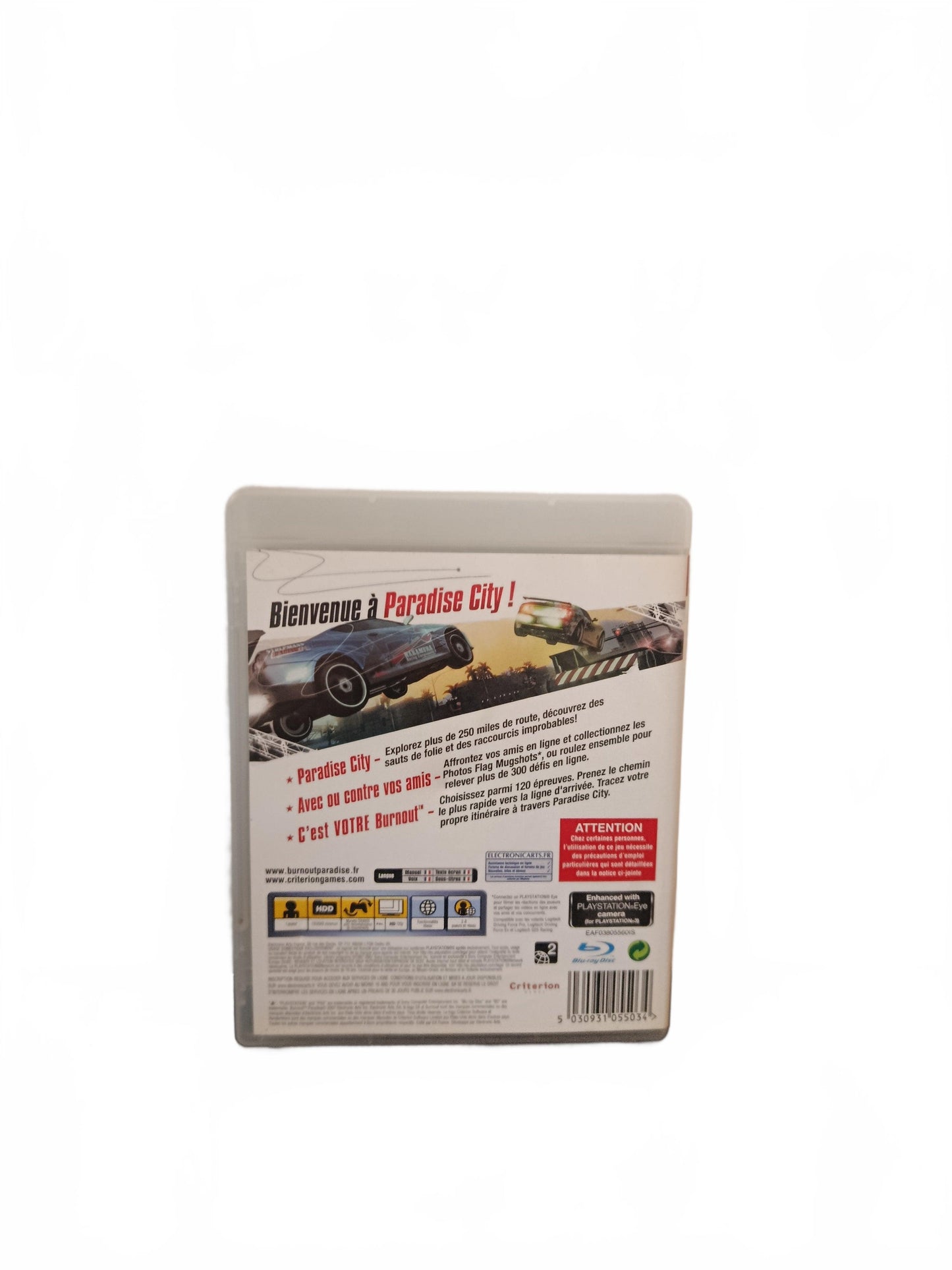 Burnout Paradise PS3 PlayStation 3 Complet en Français