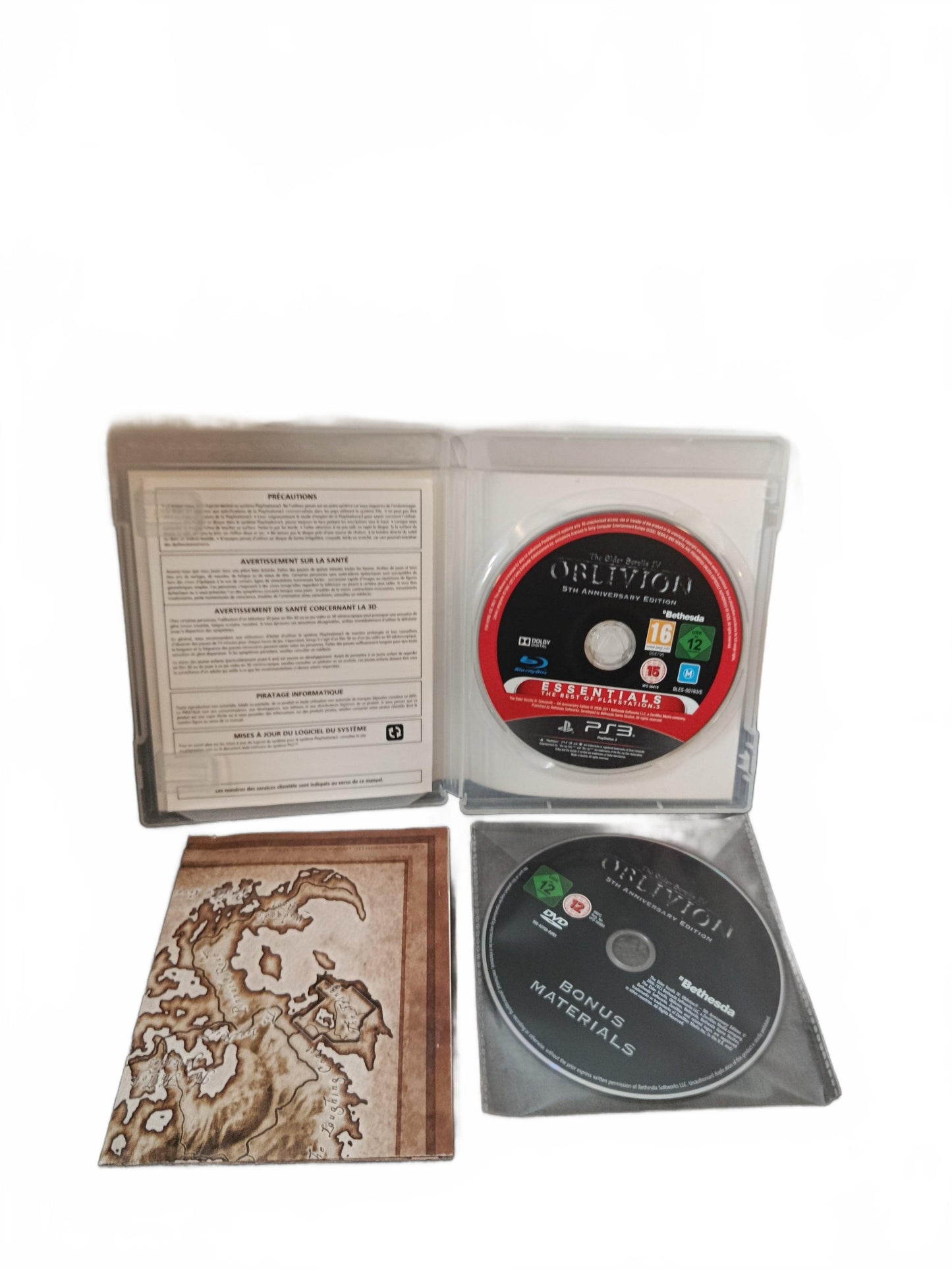 The Elder Scrolls IV: Oblivion Édition 5e Anniversaire Essentials PS3 PlayStation 3 Complet en Français