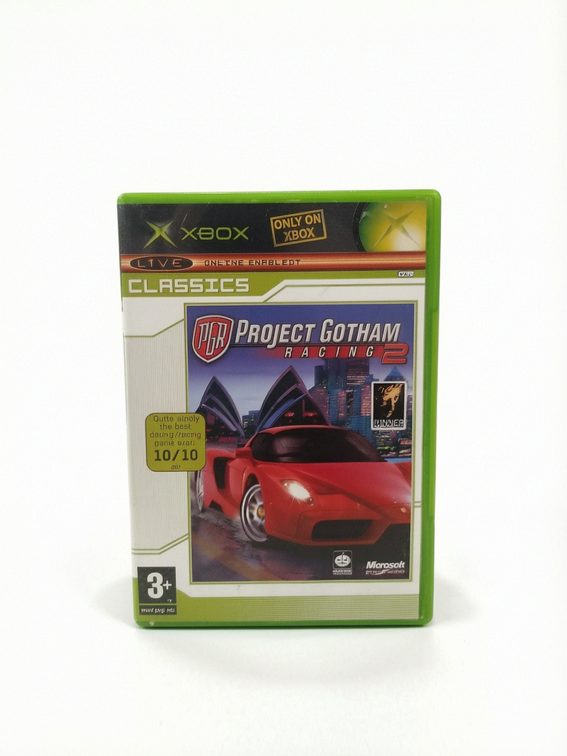 Project Gotham Racing 2 Classics Xbox Microsoft Xbox Complet Version UK en Français
