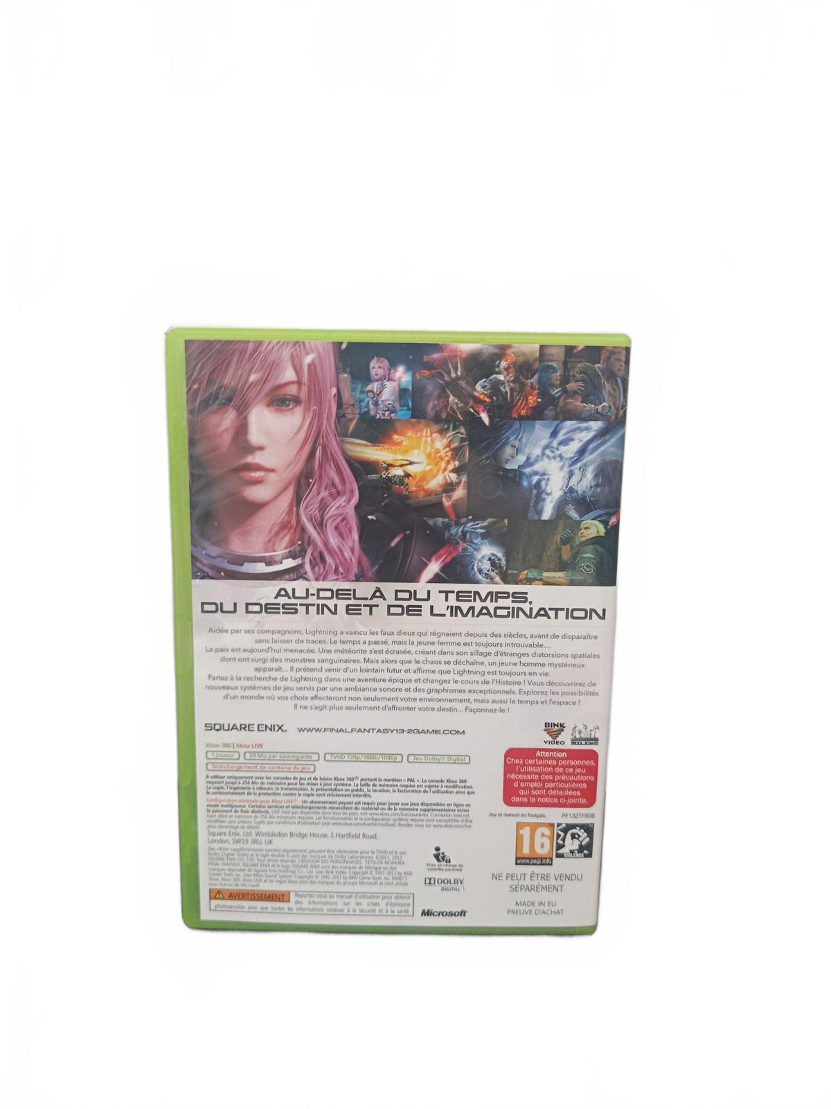 Final Fantasy XIII-2 Xbox 360 Complet en Version FRA