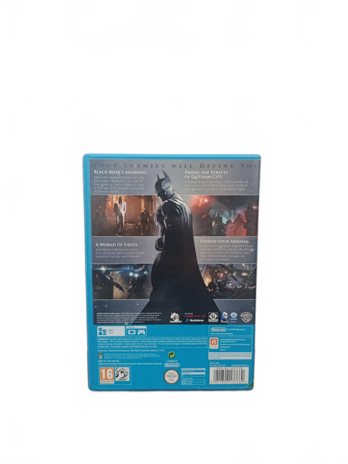 Batman: Arkham Origins Wii U Nintendo Wii U Complet Version UK jouable en français