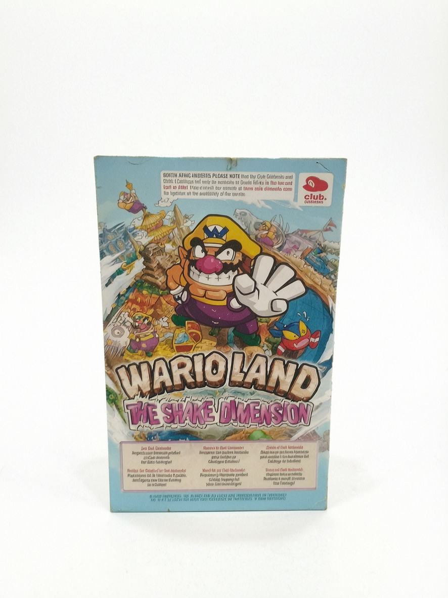 Carte VIP Club Nintendo Wario Land: The Shake Dimension Wii Nintendo Wii
