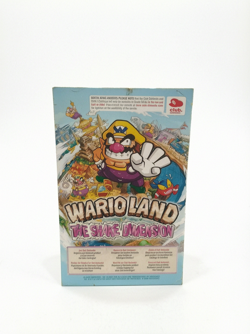Carte VIP Club Nintendo Wario Land: The Shake Dimension Wii Nintendo Wii