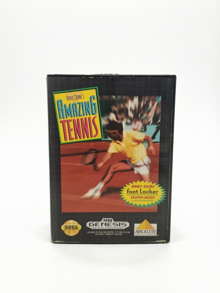 David Crane’s Amazing Tennis Sega Genesis Complet Version USA