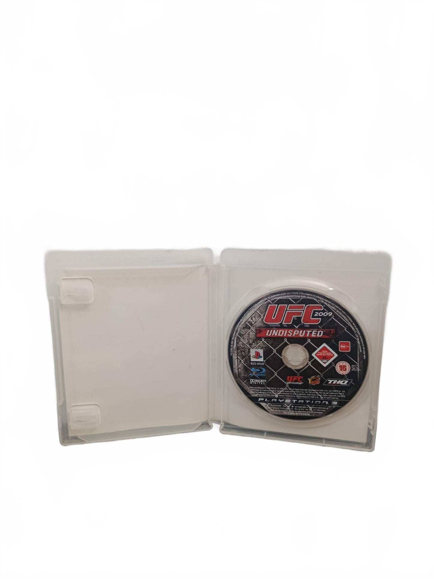 UFC 2009 Undisputed PS3 PlayStation 3 sans notice en français