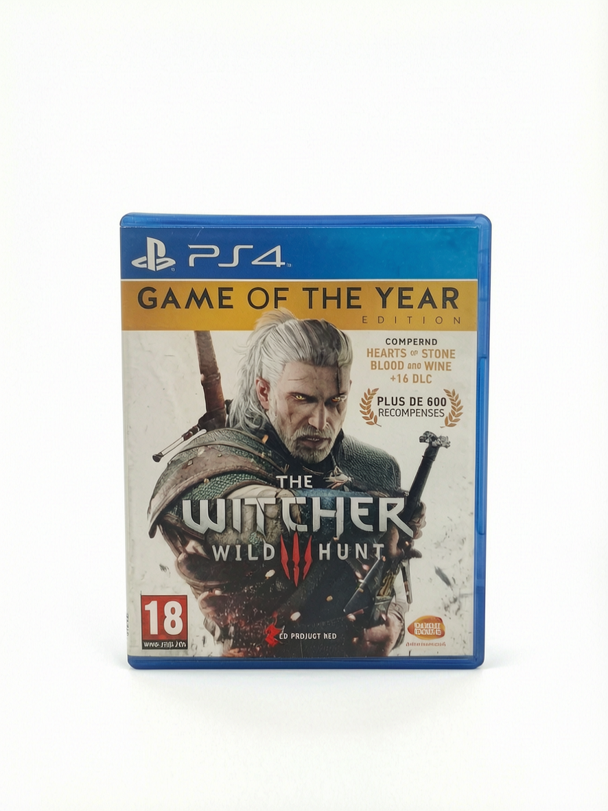The Witcher 3: Wild Hunt Game of the Year Edition PS4 PlayStation 4 Complet en Français