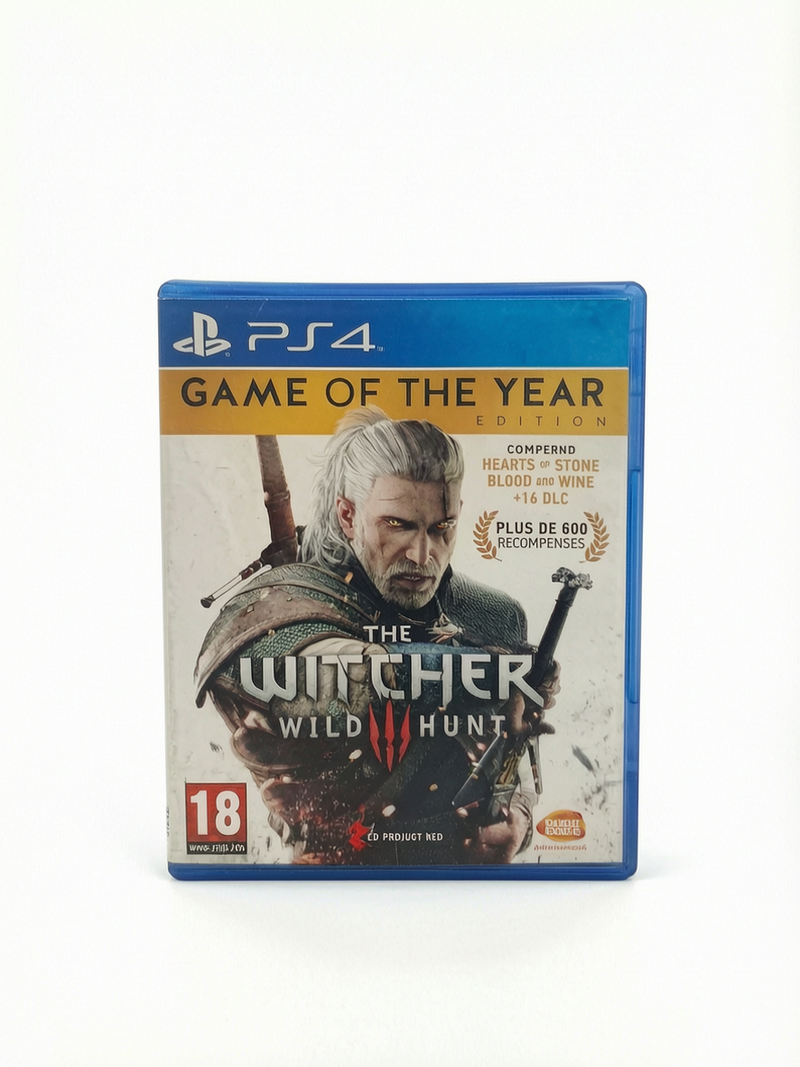 The Witcher 3: Wild Hunt Game of the Year Edition PS4 PlayStation 4 Complet en Français
