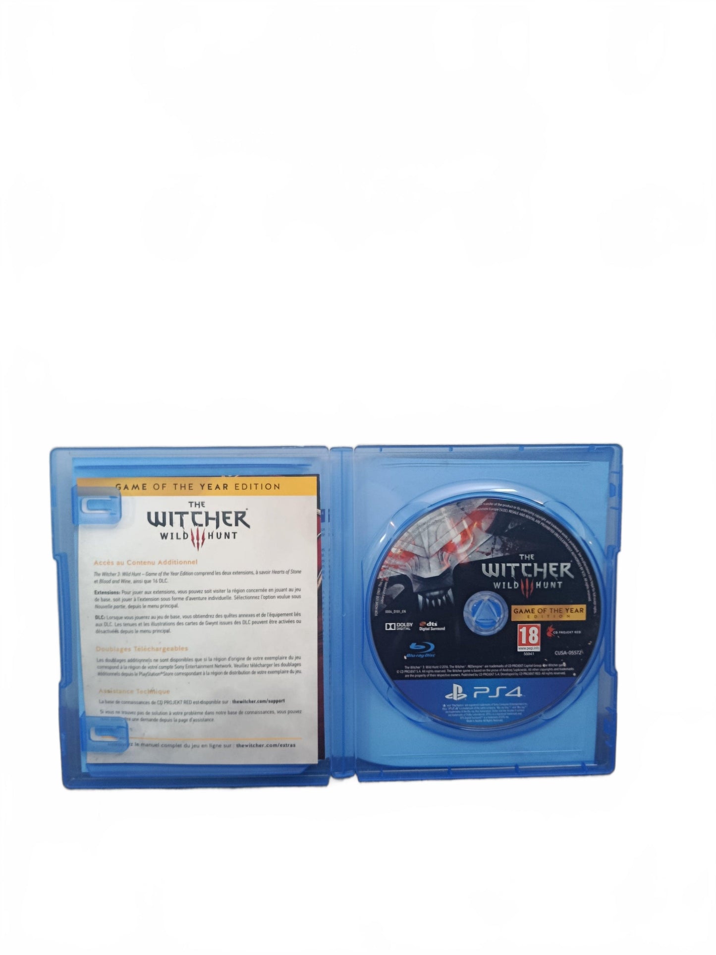 The Witcher 3: Wild Hunt Game of the Year Edition PS4 PlayStation 4 Complet en Français