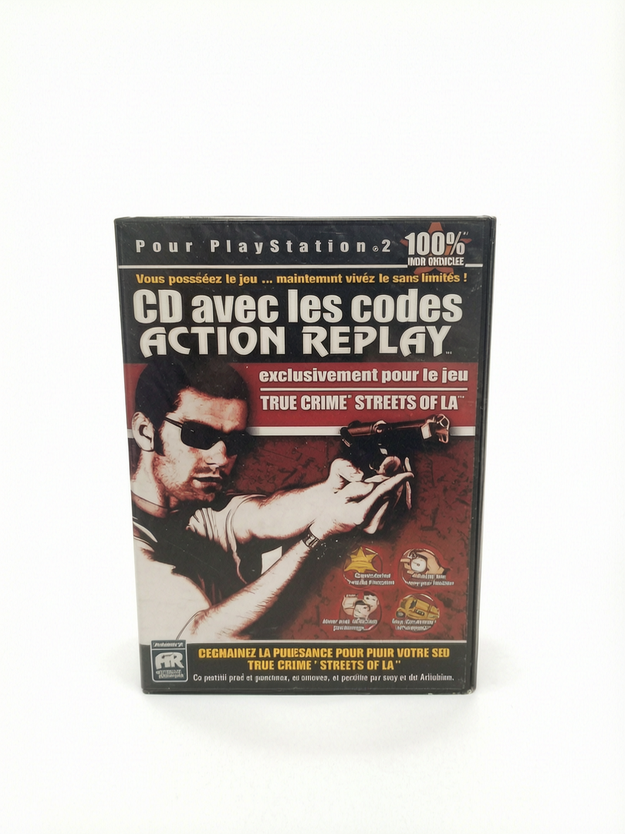 CD Action Replay pour True Crime: Streets of LA PS2 PlayStation 2 Neuf Blister