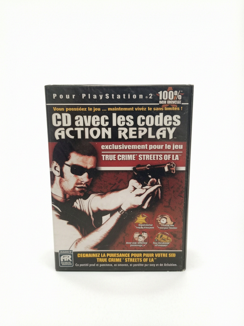 CD Action Replay pour True Crime: Streets of LA PS2 PlayStation 2 Neuf Blister