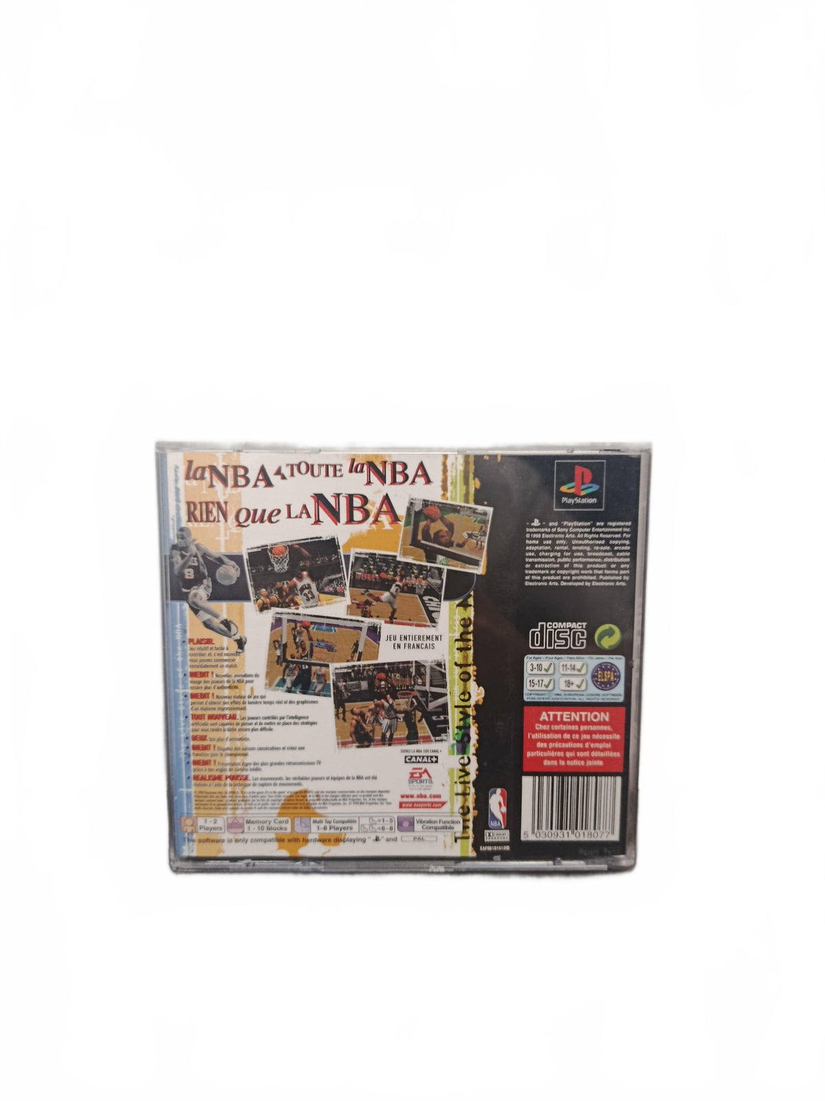 NBA Live 99 PS1 PlayStation 1 en Français Seconde VIE