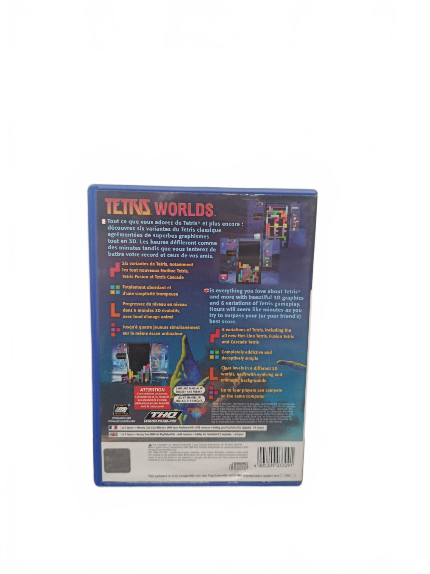 Tetris Worlds PS2 PlayStation 2 Complet en Français