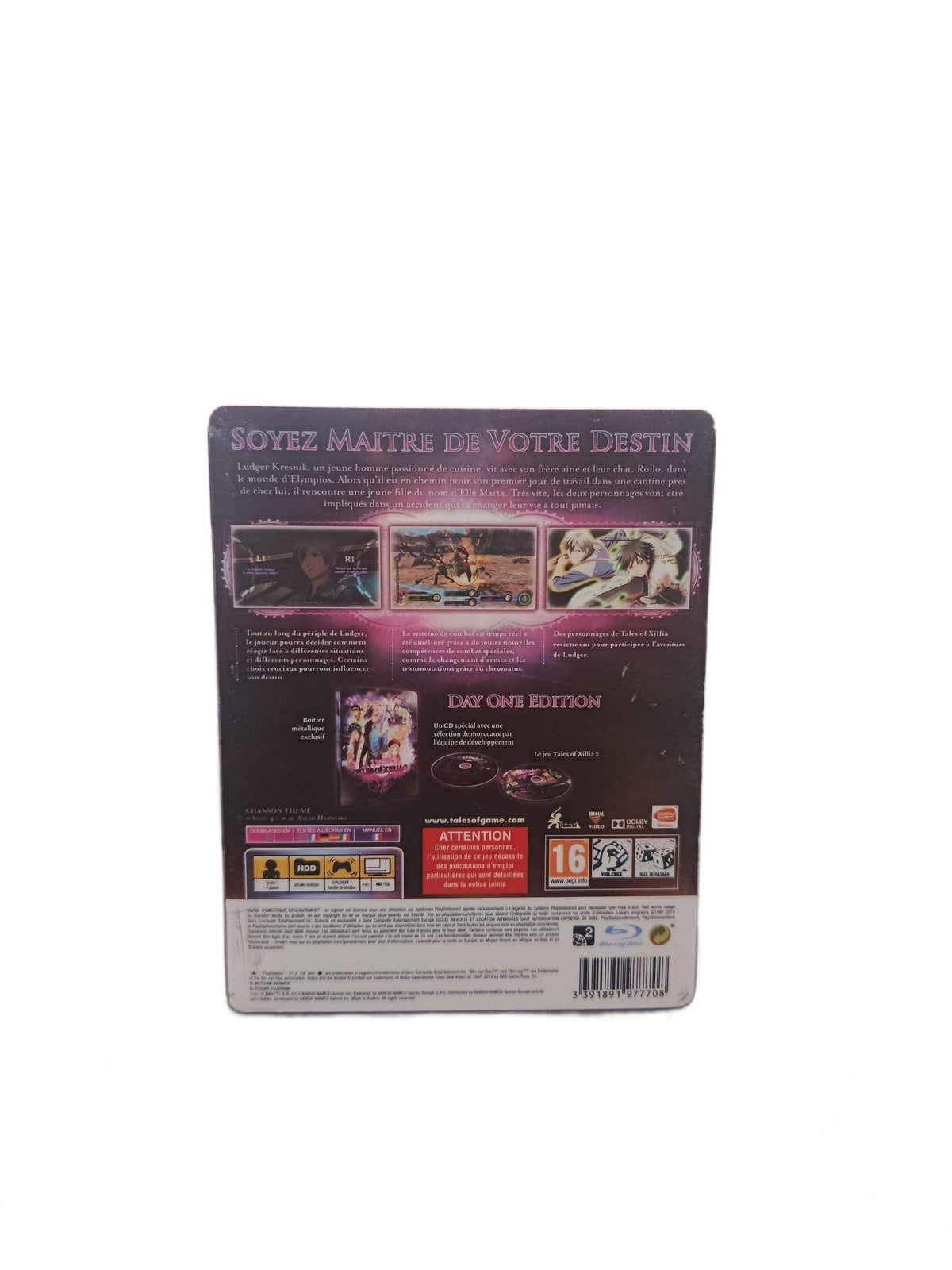 Tales of Xillia 2 Day One Edition PS3 PlayStation 3 Complet
