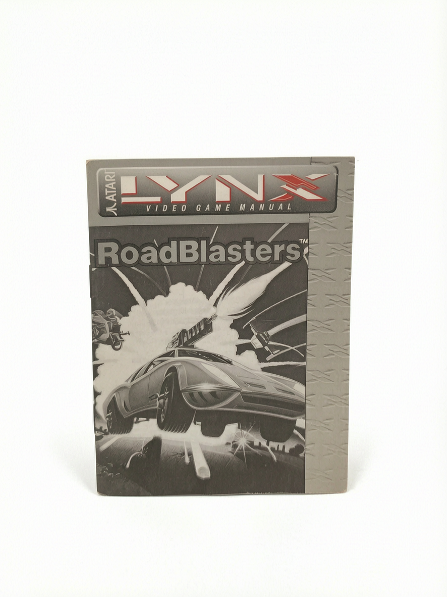 Notice RoadBlasters Atari Lynx Version FRA
