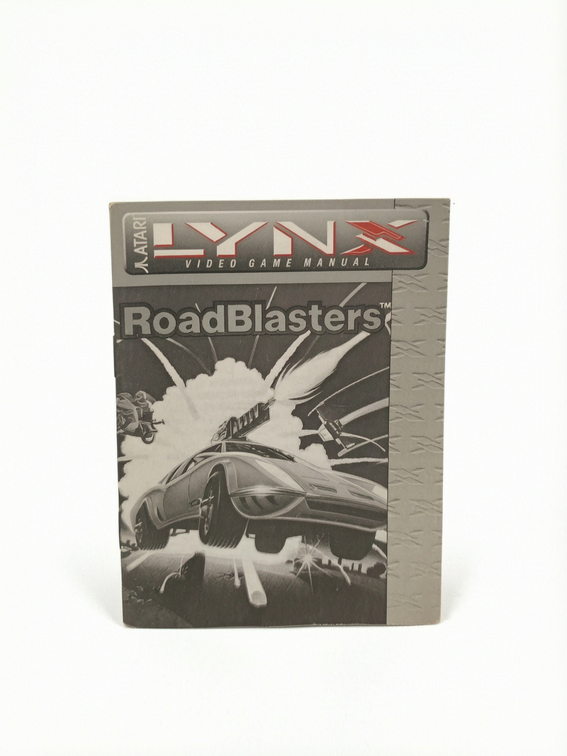 Notice RoadBlasters Atari Lynx Version FRA