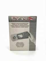 Notice de la console Atari Lynx multilingue