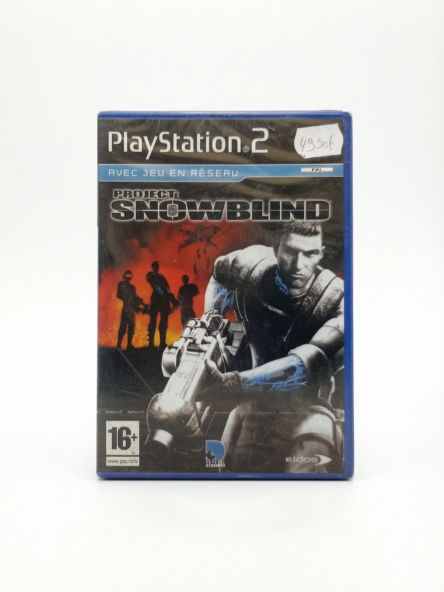 Project Snowblind PS2 blister