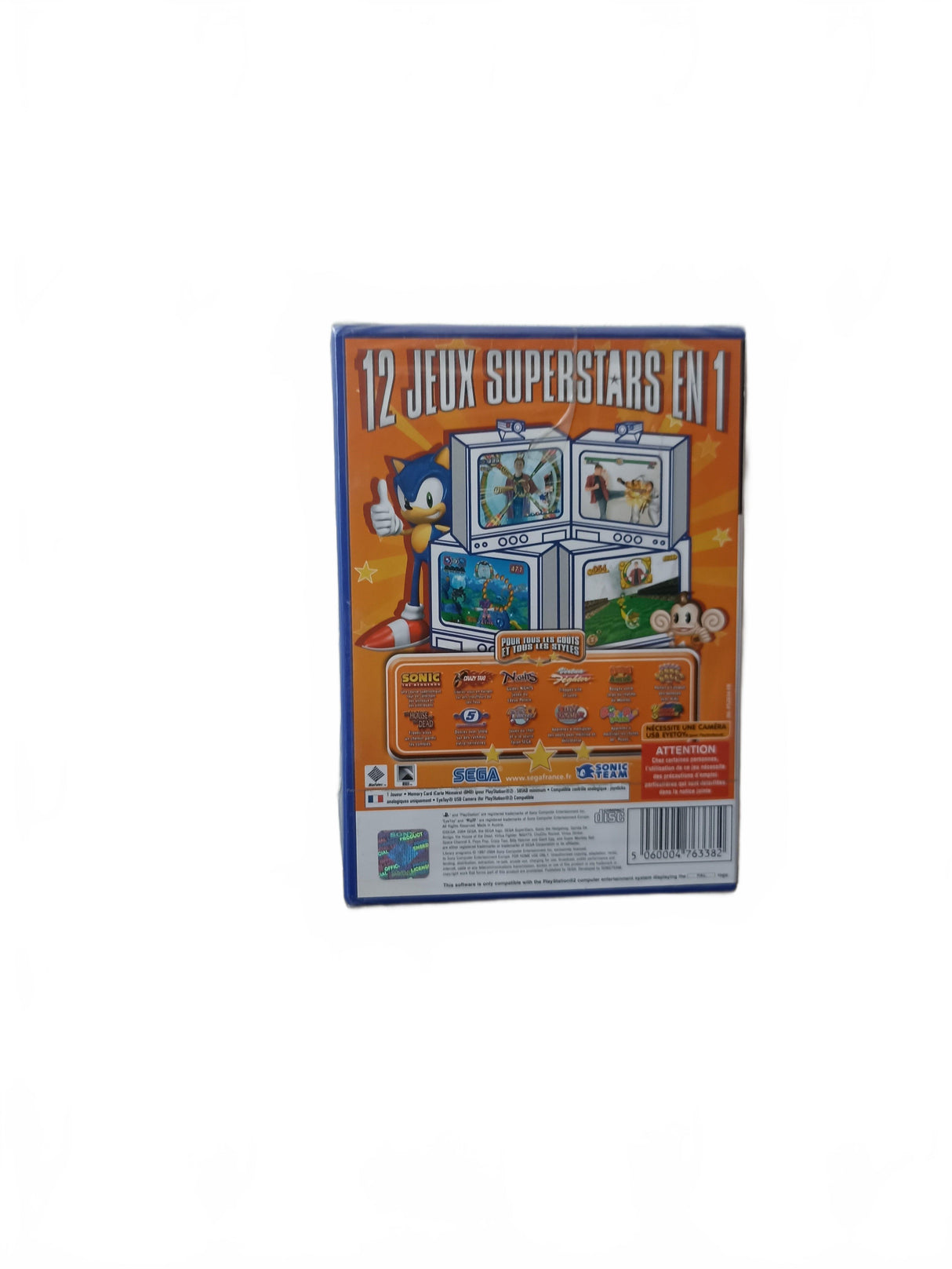 SEGA SuperStars PS2 blister