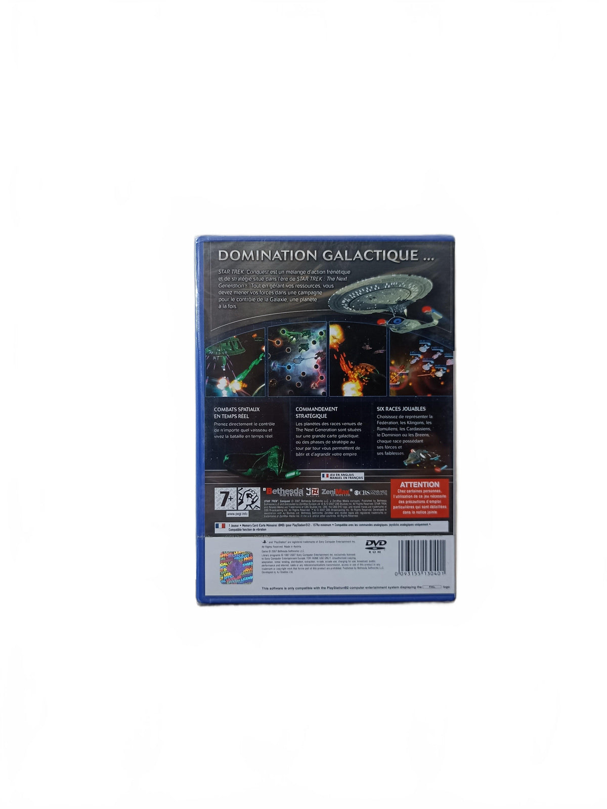Star Trek Conquest PS2 blister