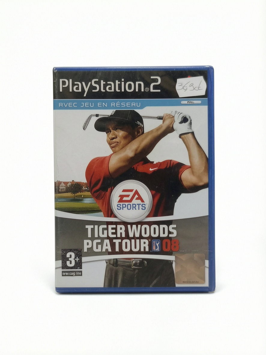 Tiger Woods PGA Tour 08 PS2 blister