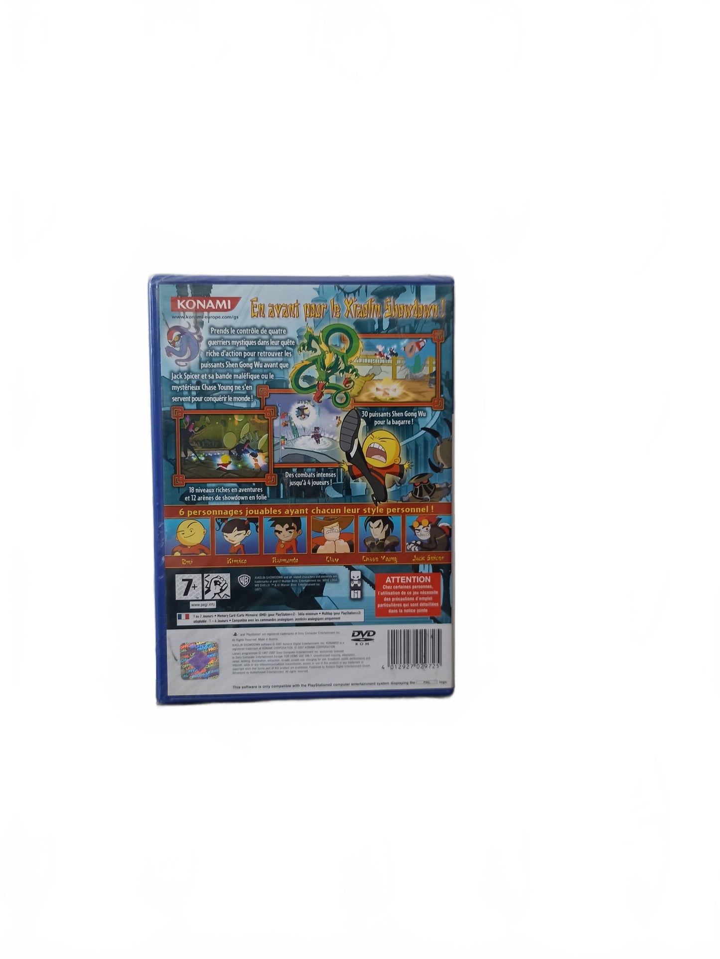 Xiaolin Showdown PS2 blister