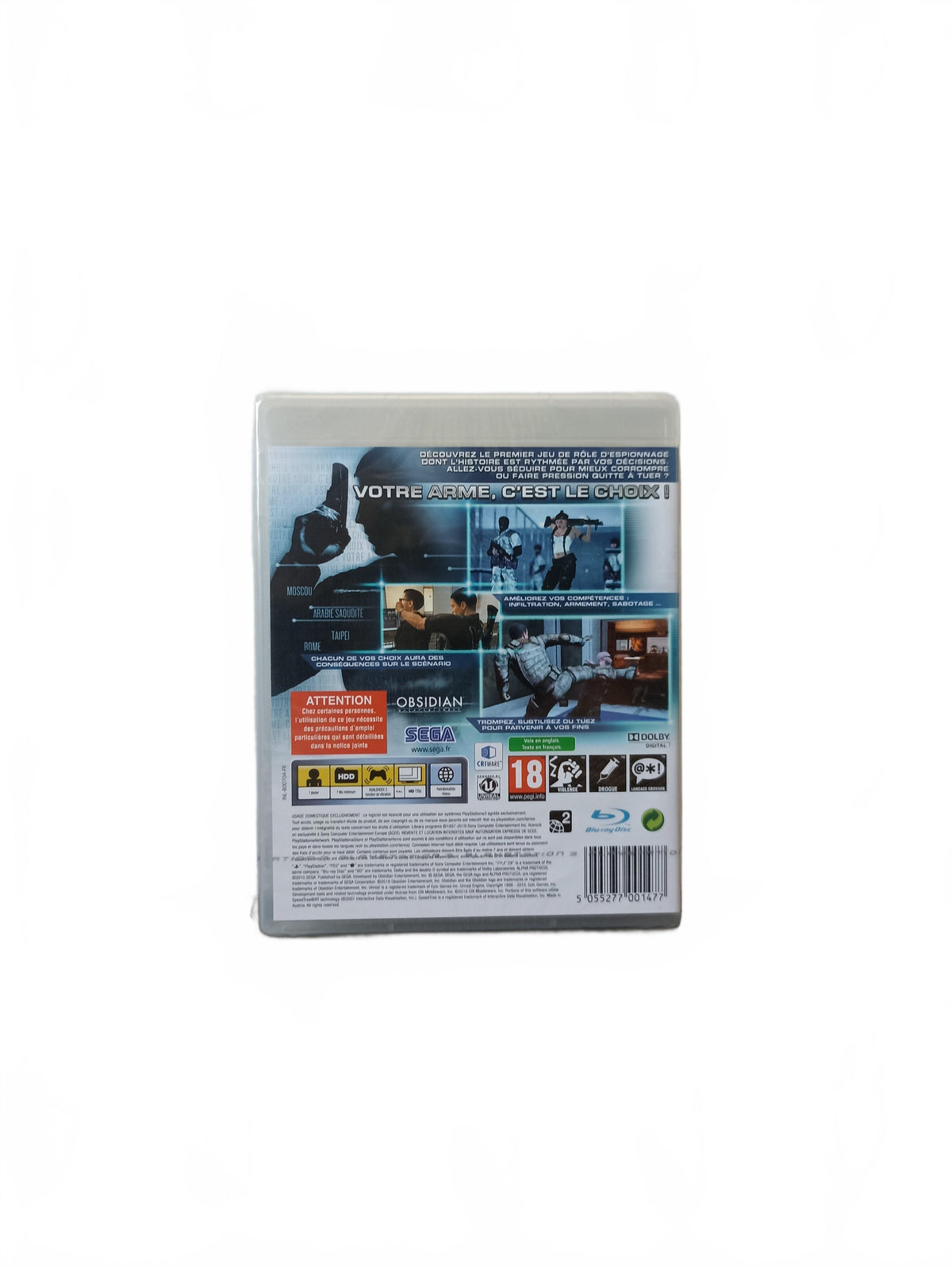 Alpha Protocol Blister PS3