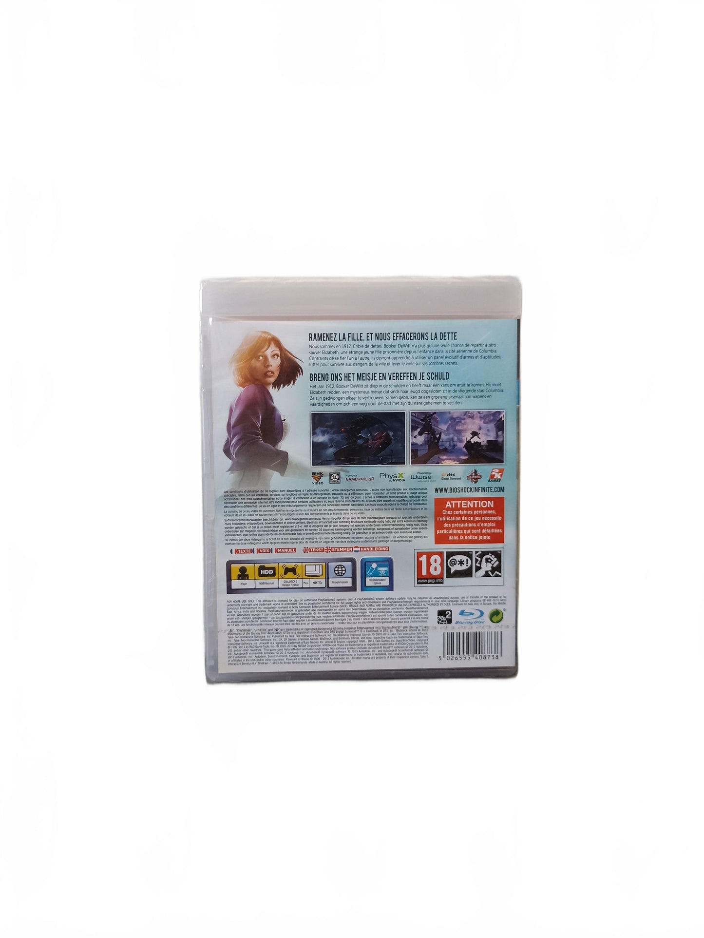 BioShock Infinite Blister PS3